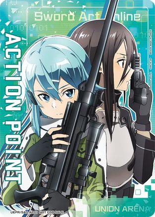 Image of Action Point Card (AP01) (Sword Art Online) (UEPR/SAO-AP01) - Union Arena Promotion Cards Foil