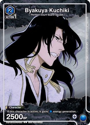 Image of Byakuya Kuchiki (UEPR/BLC-2-029) - Union Arena Promotion Cards