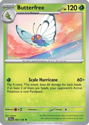 Image of Butterfree (003/159) [Scarlet & Violet: Journey Together]