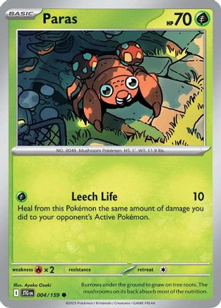 Image of Paras (004/159) [Scarlet & Violet: Journey Together]