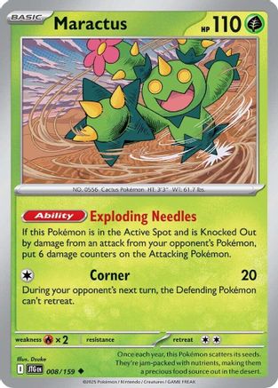 Image of Maractus (008/159) [Scarlet & Violet: Journey Together]