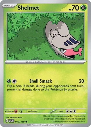 Image of Shelmet (012/159) [Scarlet & Violet: Journey Together]