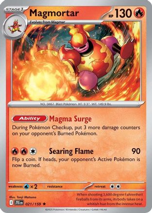 Image of Magmortar (021/159) [Scarlet & Violet: Journey Together]