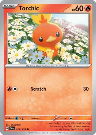 Image of Torchic (022/159) [Scarlet & Violet: Journey Together]