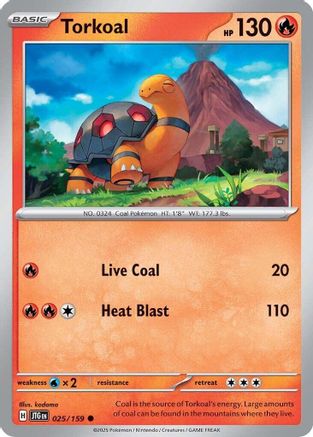 Image of Torkoal (025/159) [Scarlet & Violet: Journey Together]