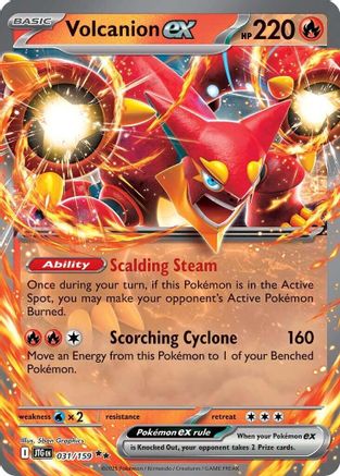 Image of Volcanion ex (031/159) [Scarlet & Violet: Journey Together]
