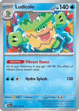Image of Ludicolo (037/159) [Scarlet & Violet: Journey Together]