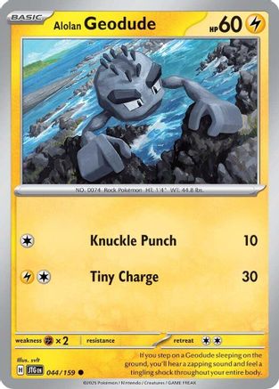 Image of Alolan Geodude (044/159) [Scarlet & Violet: Journey Together]