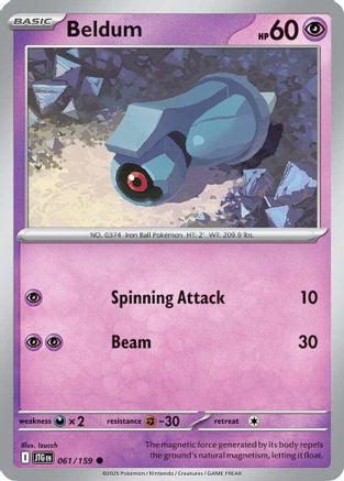 Image of Beldum (061/159) [Scarlet & Violet: Journey Together]