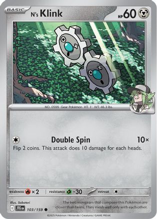 Image of N's Klink (103/159) [Scarlet & Violet: Journey Together]