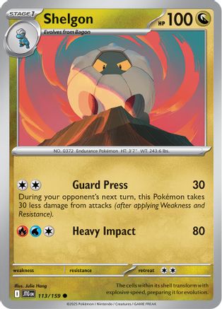 Image of Shelgon (113/159) [Scarlet & Violet: Journey Together]