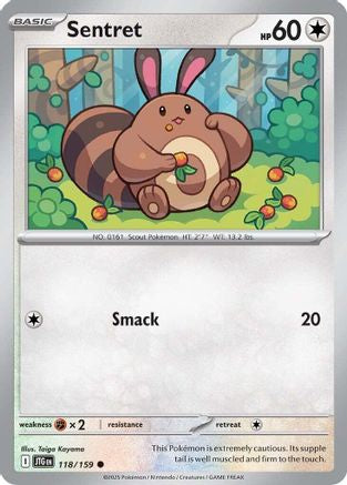 Image of Sentret (118/159) [Scarlet & Violet: Journey Together]