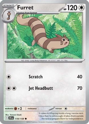 Image of Furret (119/159) [Scarlet & Violet: Journey Together]
