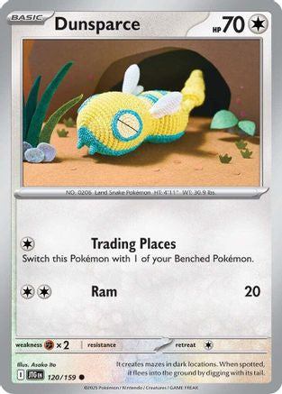 Image of Dunsparce (120/159) [Scarlet & Violet: Journey Together]
