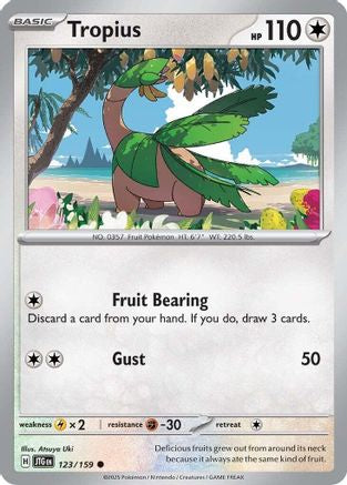 Image of Tropius (123/159) [Scarlet & Violet: Journey Together]