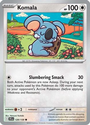 Image of Komala (129/159) [Scarlet & Violet: Journey Together]