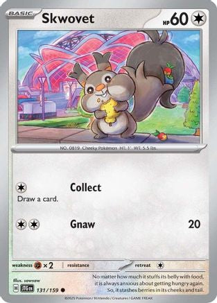Image of Skwovet (131/159) [Scarlet & Violet: Journey Together]