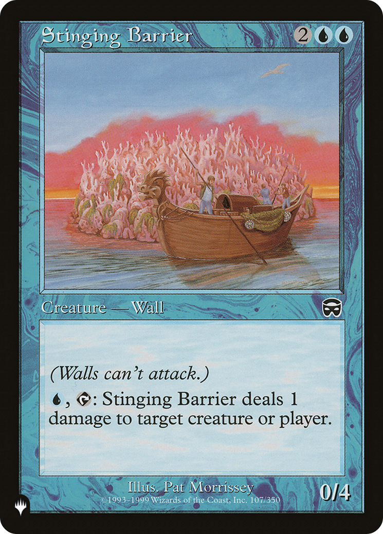Image of Stinging Barrier [The List]