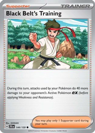 Image of Black Belt's Training (144/159) [Scarlet & Violet: Journey Together]