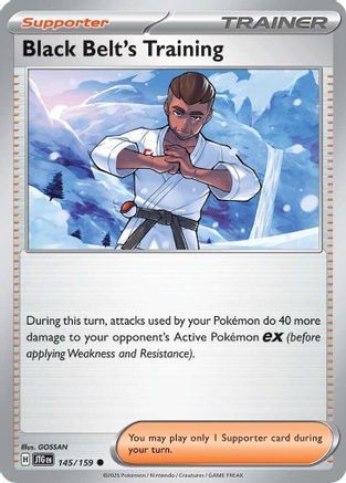 Image of Black Belt's Training (145/159) [Scarlet & Violet: Journey Together]