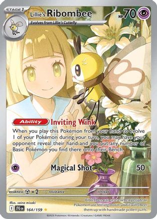 Image of Lillie's Ribombee (164/159) [Scarlet & Violet: Journey Together]