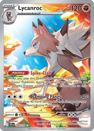 Image of Lycanroc (166/159) [Scarlet & Violet: Journey Together]
