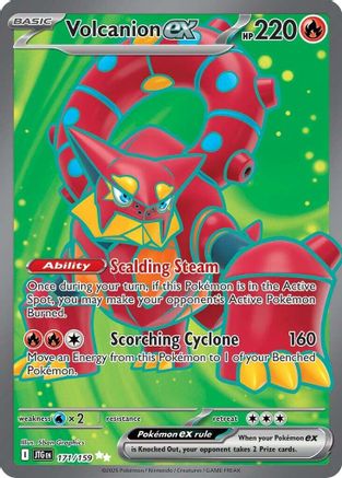 Image of Volcanion ex (171/159) [Scarlet & Violet: Journey Together]
