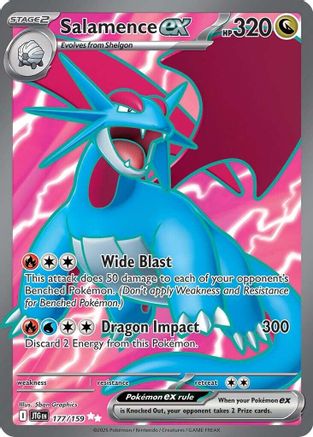 Image of Salamence ex (177/159) [Scarlet & Violet: Journey Together]