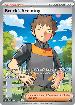 Image of Brock's Scouting (179/159) [Scarlet & Violet: Journey Together]