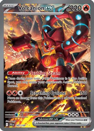 Image of Volcanion ex (182/159) [Scarlet & Violet: Journey Together]