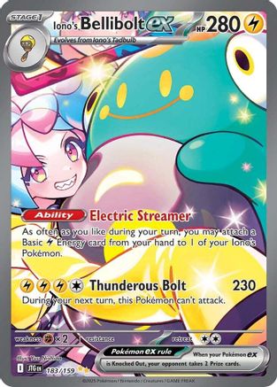 Image of Iono's Bellibolt ex (183/159) [Scarlet & Violet: Journey Together]