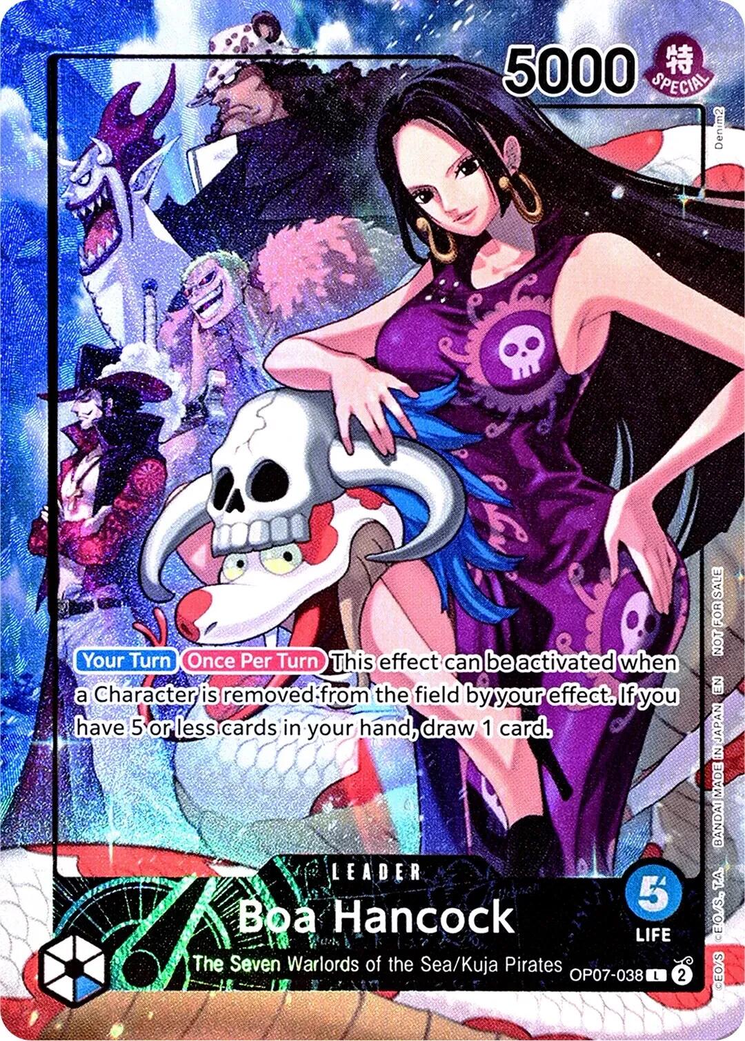 Image of Boa Hancock (2025 PSA Magazine Promo) [One Piece Promotion Cards]