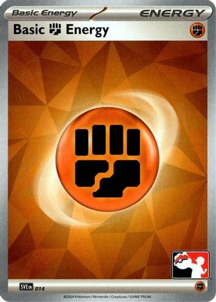 Image of Basic Fighting Energy 014  Prize Pack Series Cards - Common