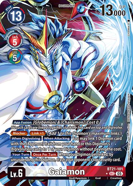 Image of Gaiamon [BT21-101] (Alternate Art) [World Convergence]