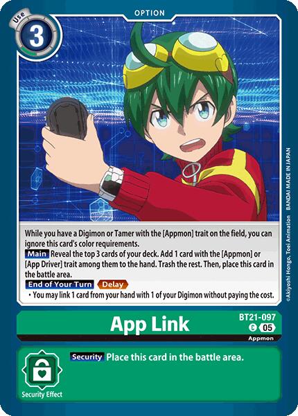 Image of App Link [BT21-097] [World Convergence]