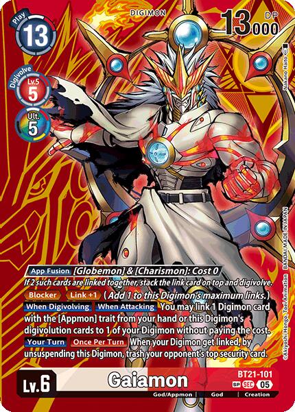 Image of Gaiamon [BT21-101] (SP) [World Convergence]