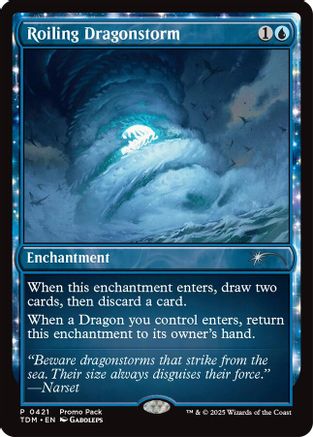 Image of Roiling Dragonstorm (Promo Pack) [Tarkir: Dragonstorm Promos]