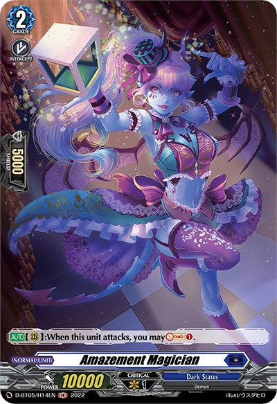 Image of Amazement Magician (D-BT05/H14EN) [Triumphant Return of the Brave Heroes]