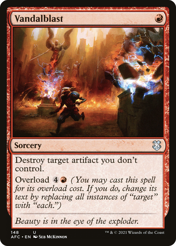 Image of Vandalblast [Dungeons & Dragons: Adventures in the Forgotten Realms Commander]