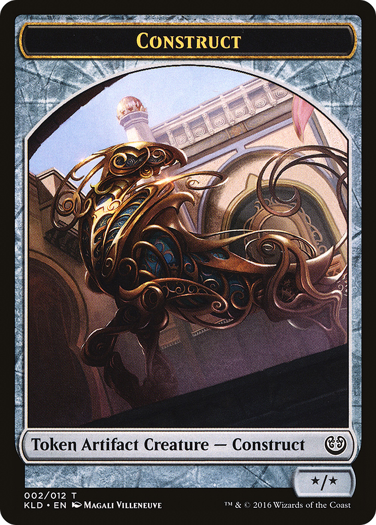 Image of Construct Token (002/012) [Kaladesh Tokens]