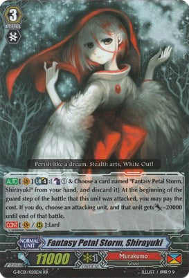 Image of Fantasy Petal Storm, Shirayuki (G-RC01/020EN) [Revival Collection]