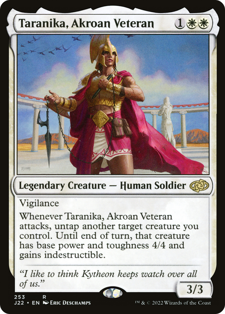 Image of Taranika, Akroan Veteran [Jumpstart 2022]