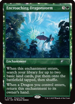 Image of Encroaching Dragonstorm (Promo Pack) [Tarkir: Dragonstorm Promos]