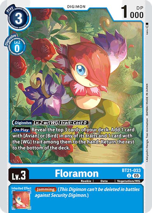 Image of Floramon [BT21-033] [World Convergence]