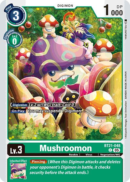 Image of Mushroomon [BT21-048] [World Convergence]