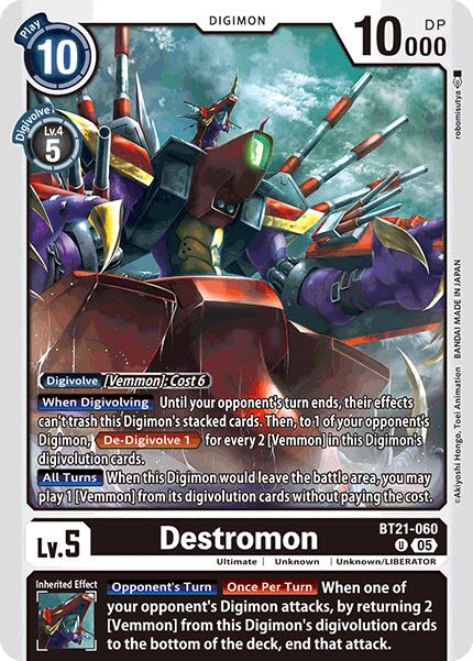 Image of Destromon [BT21-060] [World Convergence]