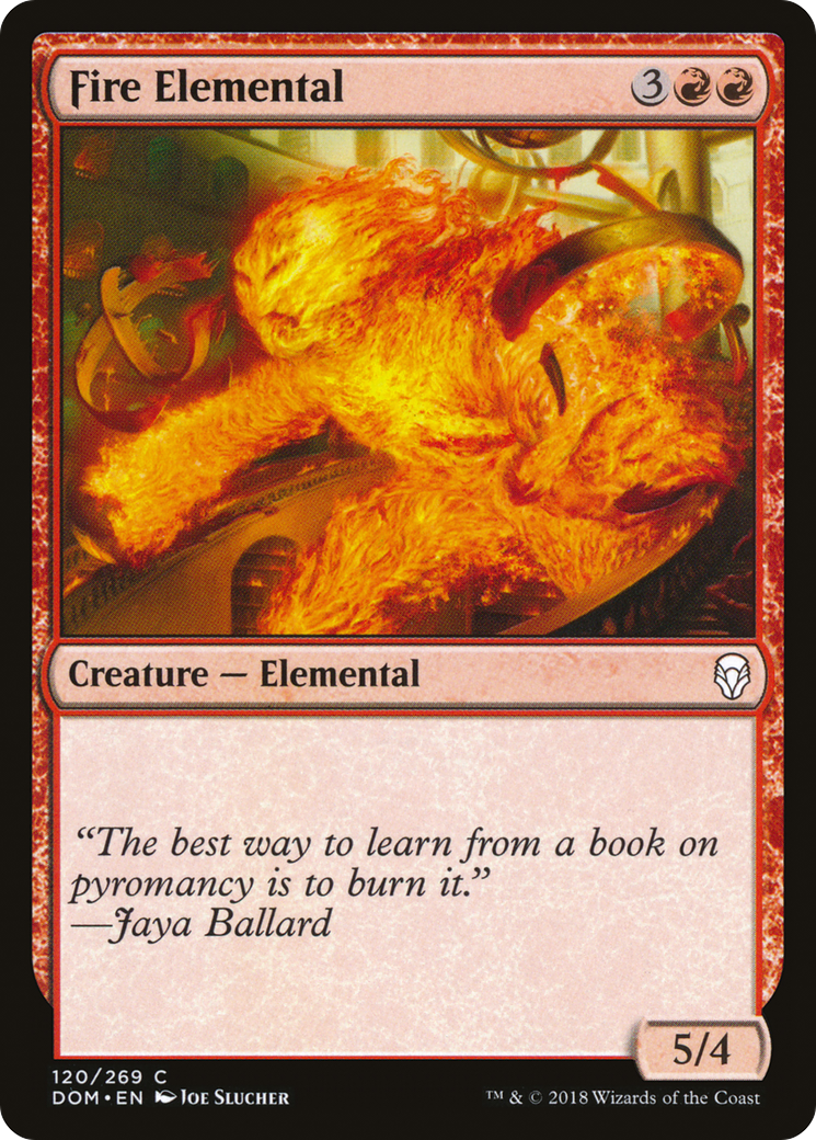 Image of Fire Elemental [Dominaria]