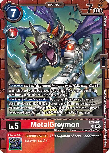 Image of MetalGreymon [EX9-011] [Versus Monsters]