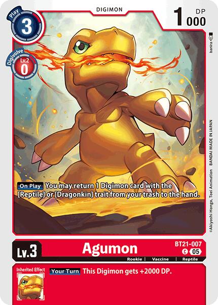 Image of Agumon [BT21-007] [World Convergence]
