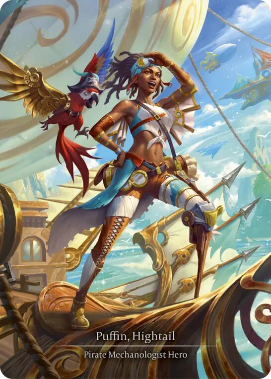 Image of Puffin, Hightail (Marvel) [SEA001] (High Seas)  Cold Foil